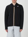 【三連休限定1000円OFF】 ケイウェイ K-WAY スウェットシャツ トレーナー メンズ ブラック Sweatshirts K4115ZW Black 関税 送料無料 ラッピング無料 2024SS gi