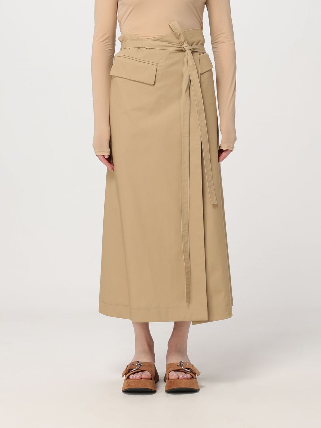 SPORTMAX X|[c}bNX x[W Beige XJ[g fB[X t2024 2412101061600 y֐ŁEzybsOz gi