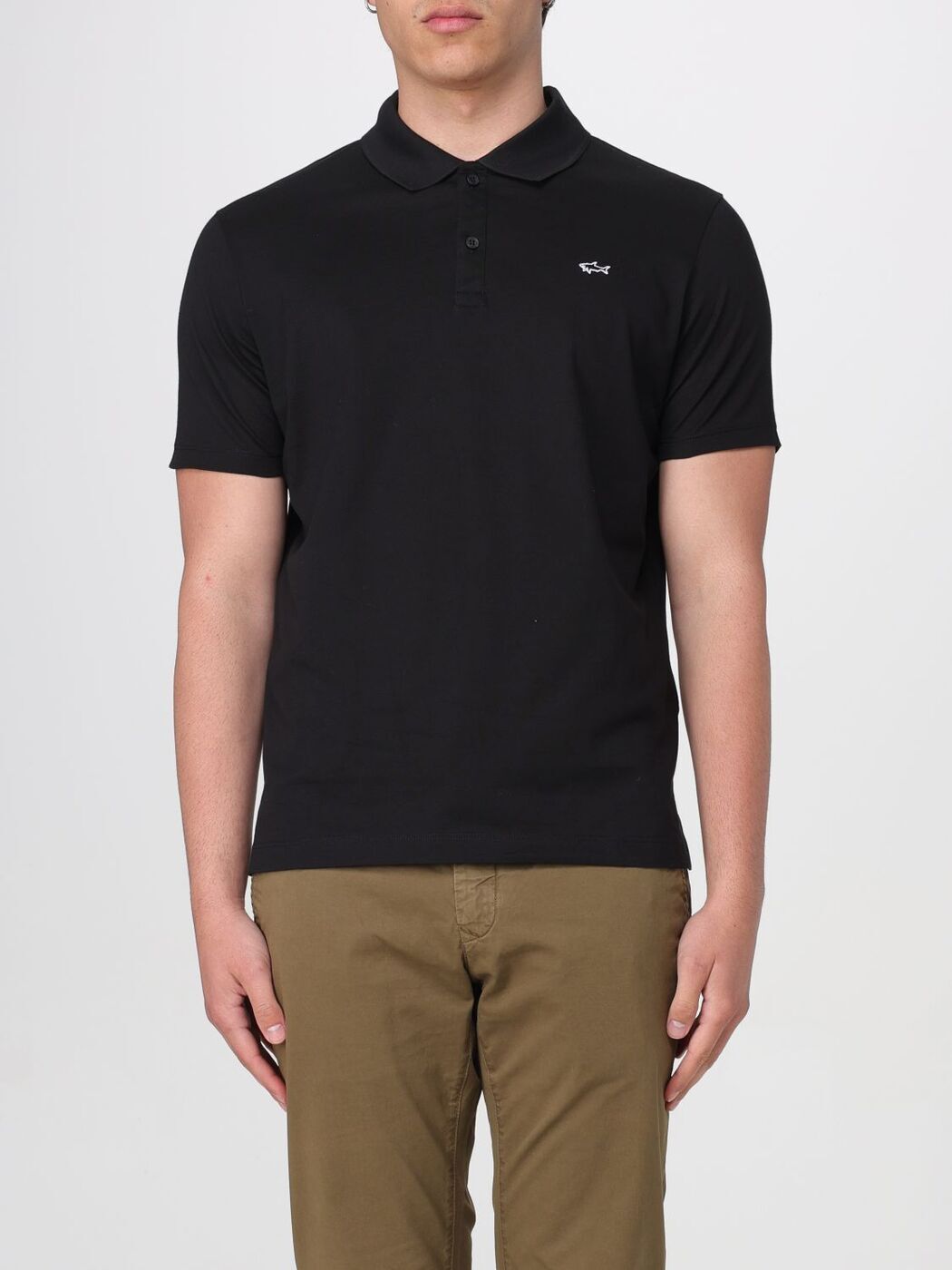ݡ  㡼 PAUL & SHARK ݥ  ֥å Polo shirts COP1013 Black  ...