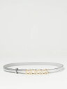 【本日ポイント4倍!!】 グッチ GUCCI ベルト レディース シルバー Belts 7516021LD0G Silver 関税 送料無料 ラッピング無料 2024SS gi