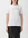 JUST CAVALLI ジャスト カヴァリ ホワイト White Tシャツ レディース 春夏2024 76PAHE03CJ110 【関税・送料無料】【ラッピング無料】 gi