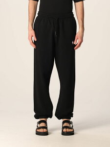 マルセロブロンカウンティオブミラン MARCELO BURLON COUNTY OF MILAN ズボン パンツ メンズ ブラック Trousers CMCH024C99FLE002 Black 関税 送料無料 ラッピング無料 2024SS gi