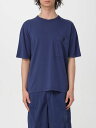 テンシー TEN C Tシャツ メンズ T-shirts 23CTCUH02089A06021 Blue 1 関税 送料無料 ラッピング無料 2024SS gi