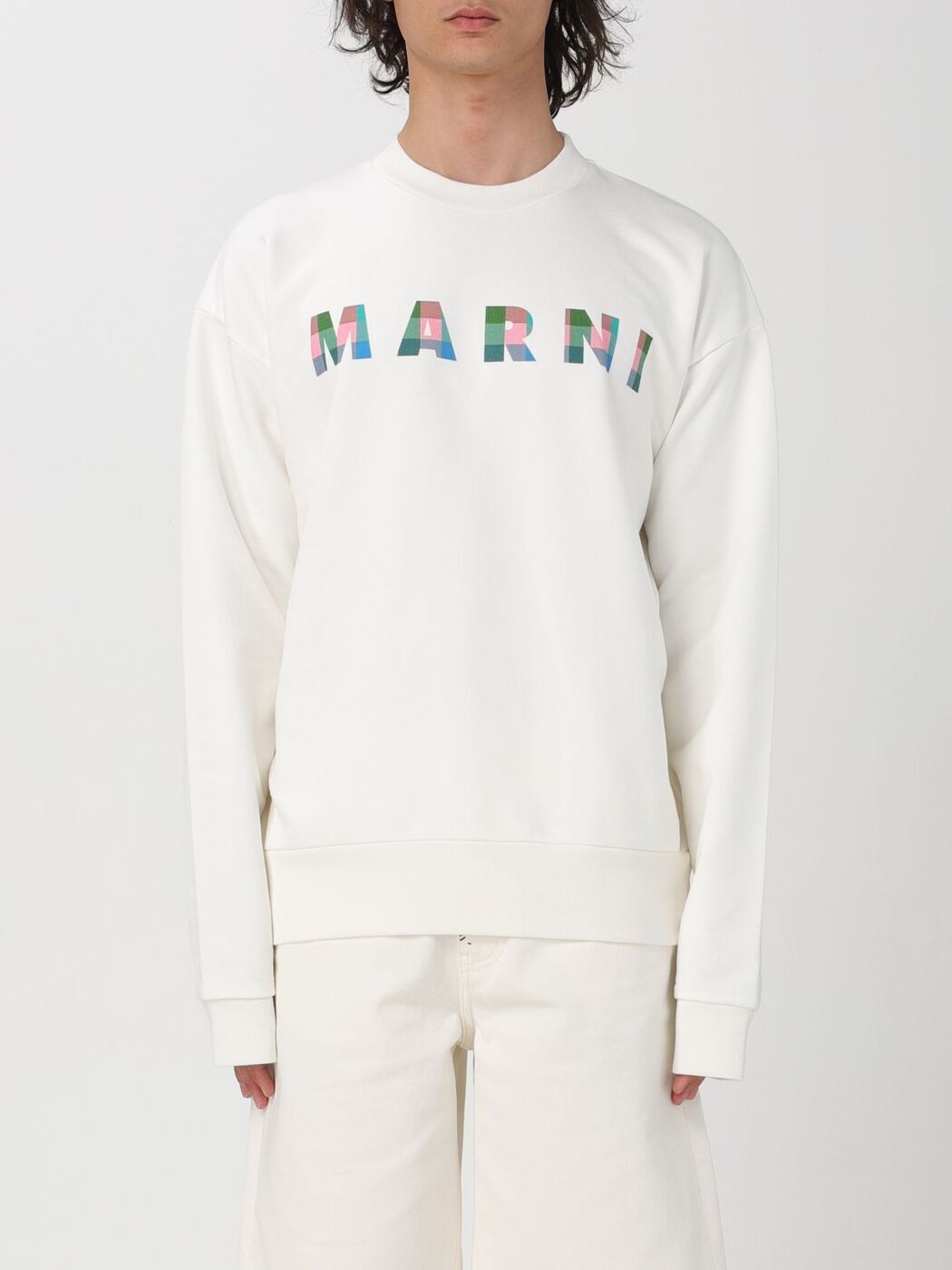 【土日限定クーポン配布中！】 MARNI マルニ ホワイト White スイムウェア メンズ 春夏2024 FUMU0074PF..