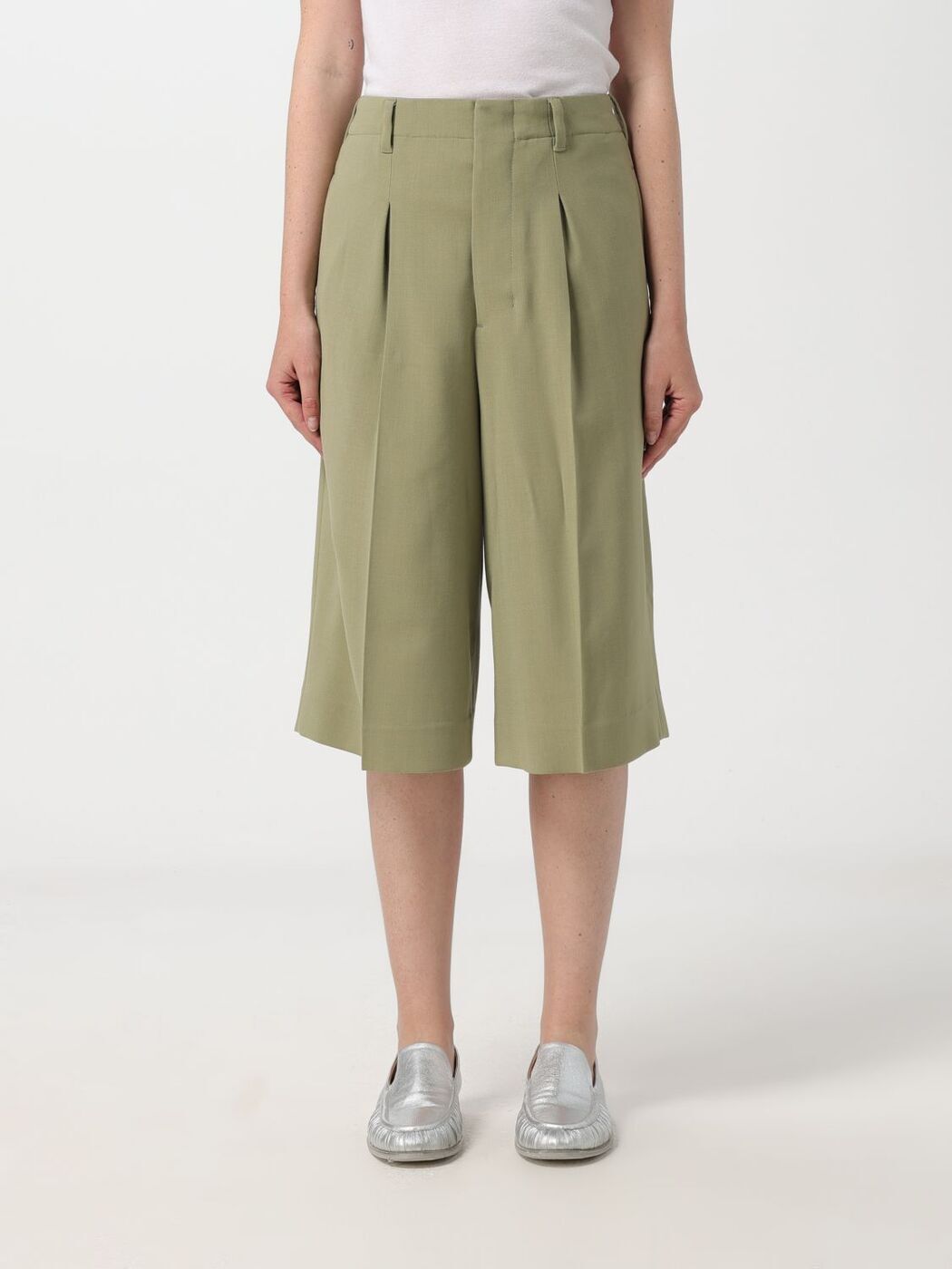  ѥꥹ AMI PARIS ǥ˥ॷ硼 硼 ǥ ꡼ Denim shorts FSO305VI0007 Gre...