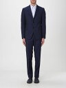 【最大10,000円OFFクーポン!!】 エンポリオ アルマーニ EMPORIO ARMANI フォーマル スーツ メンズ ブルー Formal Outfits E31VMTF1525 Blue 関税 送料無料 ラッピング無料 2024SS gi