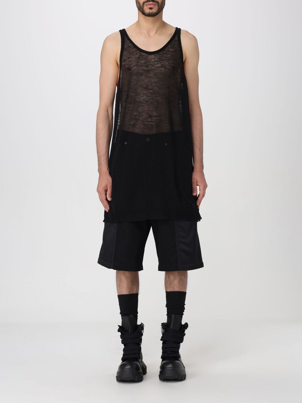1000OFFݥ!! å  RICK OWENS T ȥåץ  ֥å T-shirts a...