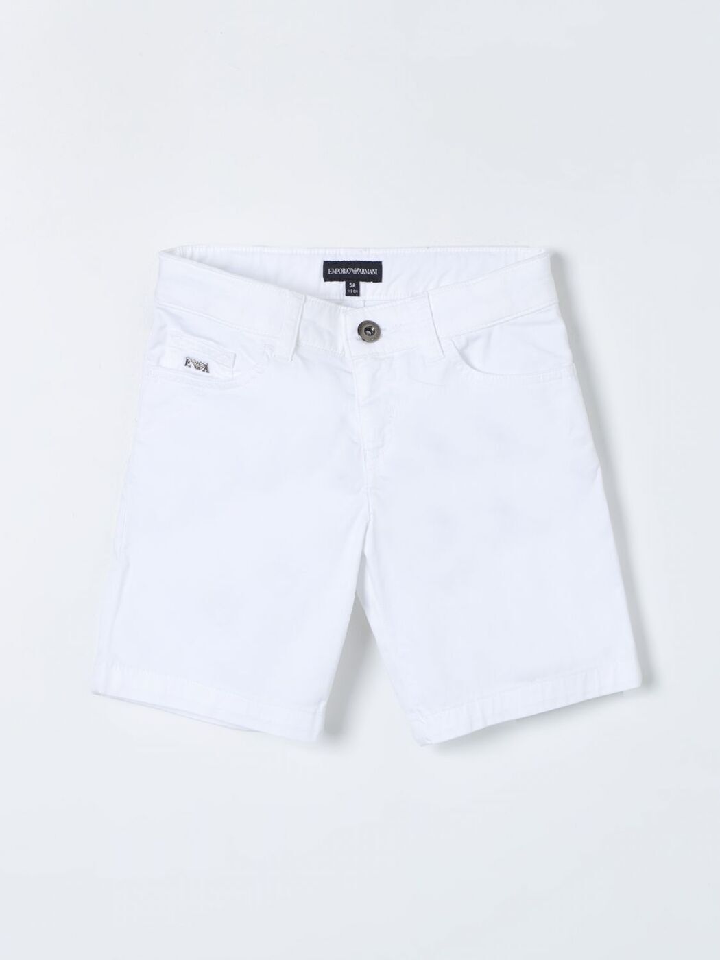 【0の付く日ポイント4倍】 EMPORIO ARMANI KIDS エンポリオ・アルマーニキッズ ホワイト White ショーツ ボーイズ 春夏2024 8N4S014N7LZ 【関税・送料無料】【ラッピング無料】 gi