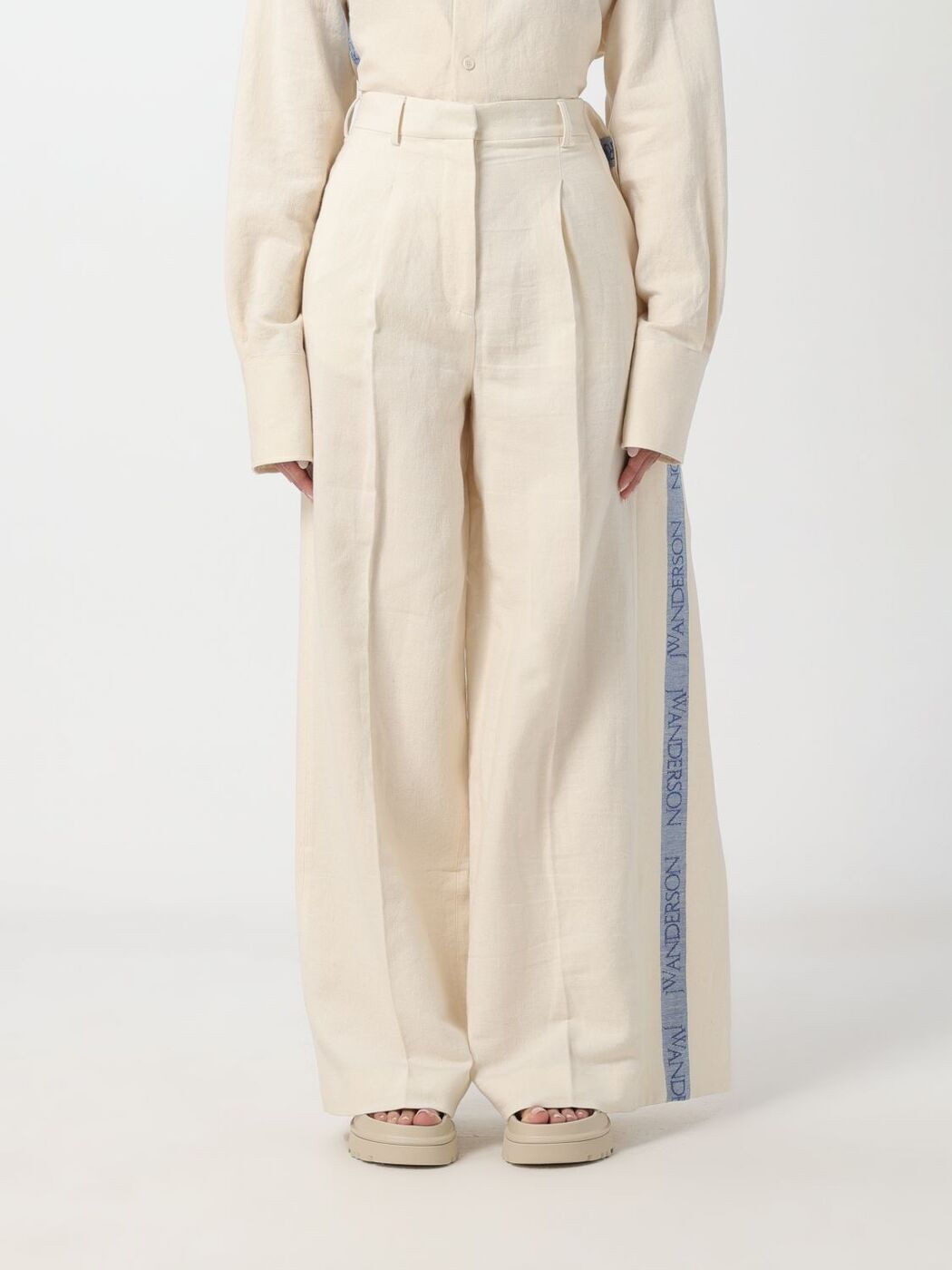  ֥塼  J.W. ANDERSON ܥ ѥ ǥ ١ Trousers TR0334PG1483 Beige  ̵ åԥ̵ 2024SS gi