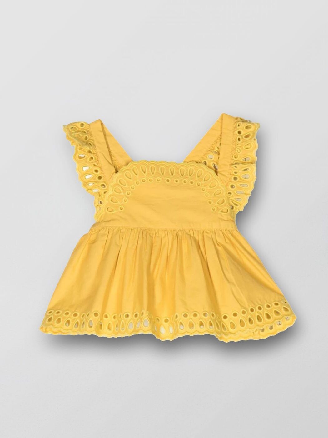  STELLA MCCARTNEY KIDS ステラ マッカートニー キッズ イエロー Yellow コート ベビーユニセックス 春夏2024 TU5541Z1594  gi