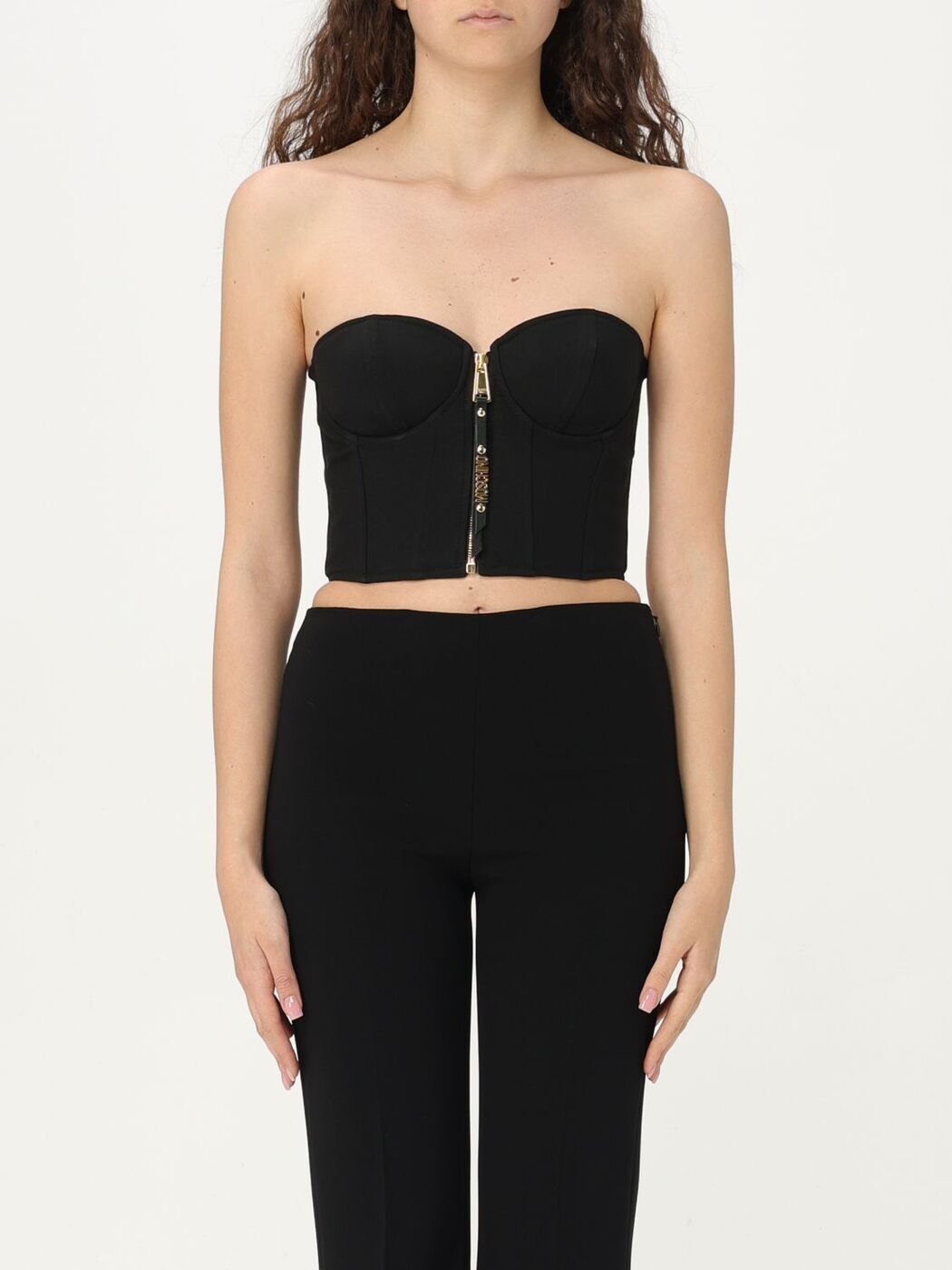 ݥ4!! ⥹Υ塼 MOSCHINO COUTURE T ȥåץ ǥ ֥å T-shirts...