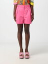 【本日ポイント4倍!!】 モスキーノクチュール MOSCHINO COUTURE デニムショーツ ショーツ レディース パープル Denim shorts 03110530 Fuchsia 関税 送料無料 ラッピング無料 2024SS gi