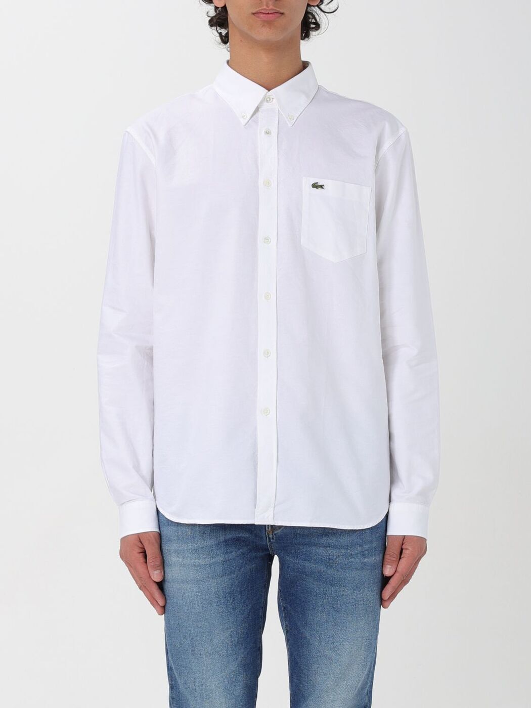 ラコステ 【楽天スーパーSALE!!15000円以上1000円OFFクーポン対象】 LACOSTE ラコステ ホワイト White シャツ メンズ 春夏2024 CH1911 【関税・送料無料】【ラッピング無料】 gi