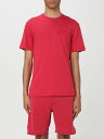 【15,000円以上1,000円OFF 】 ARMANI EXCHANGE アルマーニ エクスチェンジ レッド Red Tシャツ メンズ 春夏2024 3DZTAGZJ9TZ 【関税 送料無料】【ラッピング無料】 gi