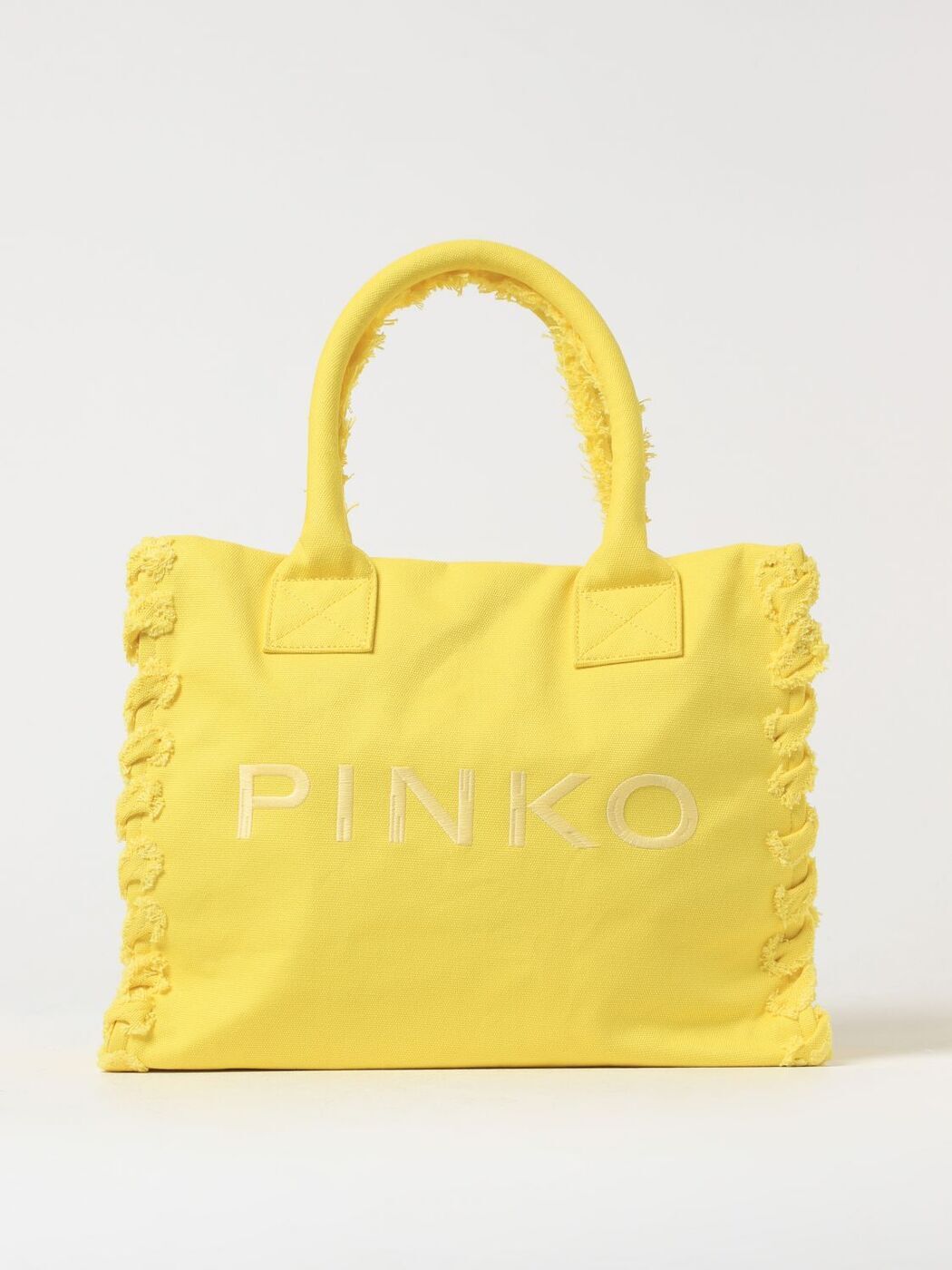 PINKO ピンコ イエロー Yellow トートバッグ レディース 春夏2024 100782A1WQ 【関税・送料無料】【ラッピング無料】 gi