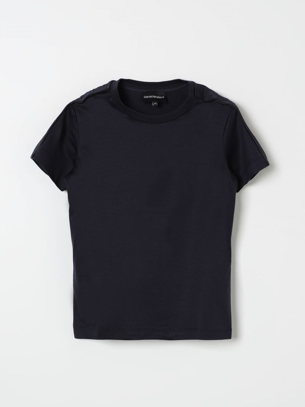 EMPORIO ARMANI KIDS エンポリオ・アルマーニキッズ ネイビー Navy Tシャツ ボーイズ 春夏2024 3D4TD31JUVZ 【関税・送料無料】【ラッピング無料】 gi