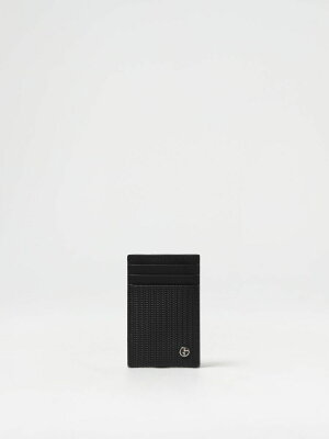 ジョルジオ アルマーニ GIORGIO ARMANI カードホルダー 財布 メンズ ブラック Wallets and Card Holders Y2R697YS16E Black 関税 送料無料 ラッピング無料 2025SS gi