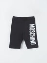 【15,000円以上1,000円OFF!!】 MOSCHINO KIDS モスキーノ・キッズ ブラック Black ショーツ ガールズ 春夏2024 HDQ01ELBA00 【関税・送料無料】【ラッピング無料】 gi