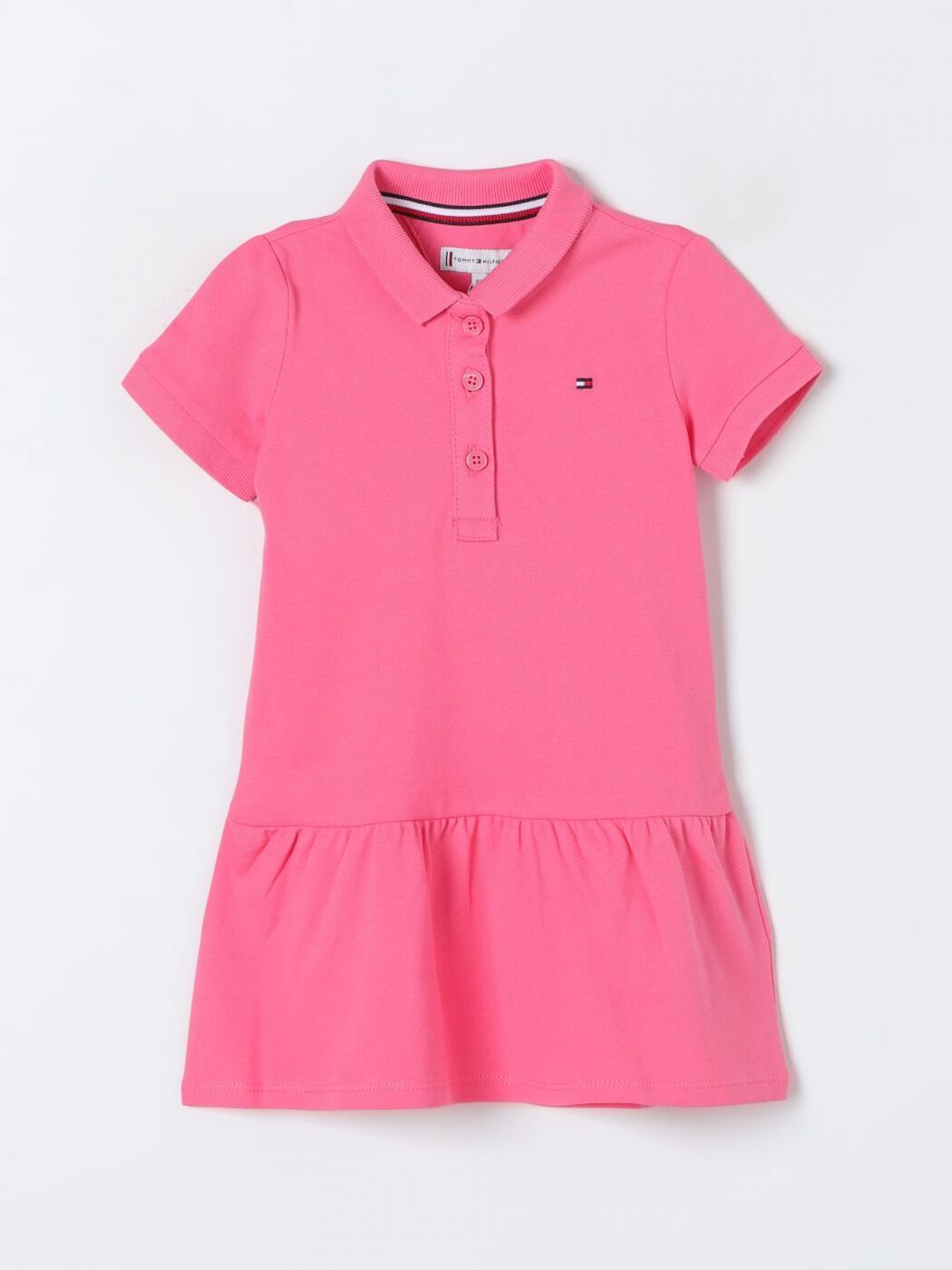 TOMMY HILFIGER トミー ヒルフィガー ピンク Pink ドレス ガールズ 春夏2024 KG0KG07777 【関税・送料..