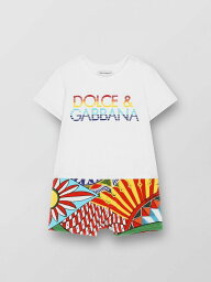 【10周年記念クーポン！P4倍！】 DOLCE&GABBANA ドルチェ&ガッバーナ マルチカラー Multicolor ベビーウェア ベビーユニセックス 春夏2024 L1JO6GG7J3Q 【関税・送料無料】【ラッピング無料】 gi