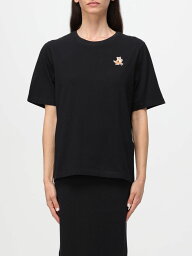 MAISON KITSUNE メゾン キツネ ブラック Black Tシャツ レディース 春夏2024 MW00119KJ0008 【関税・送料無料】【ラッピング無料】 gi