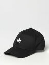 【三連休限定1000円OFF】 ディースクエアード DSQUARED2 ハット 帽子 メンズ ブラック Hats BCM002805C00001 Black 関税 送料無料 ラッピング無料 2024SS gi