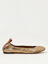 ランバン LANVIN フラットシューズ フラットシューズ レディース ゴールド Flat Shoes FWBAMB02METAP24 Gold 関税 送料無料 ラッピング無料 2024SS gi