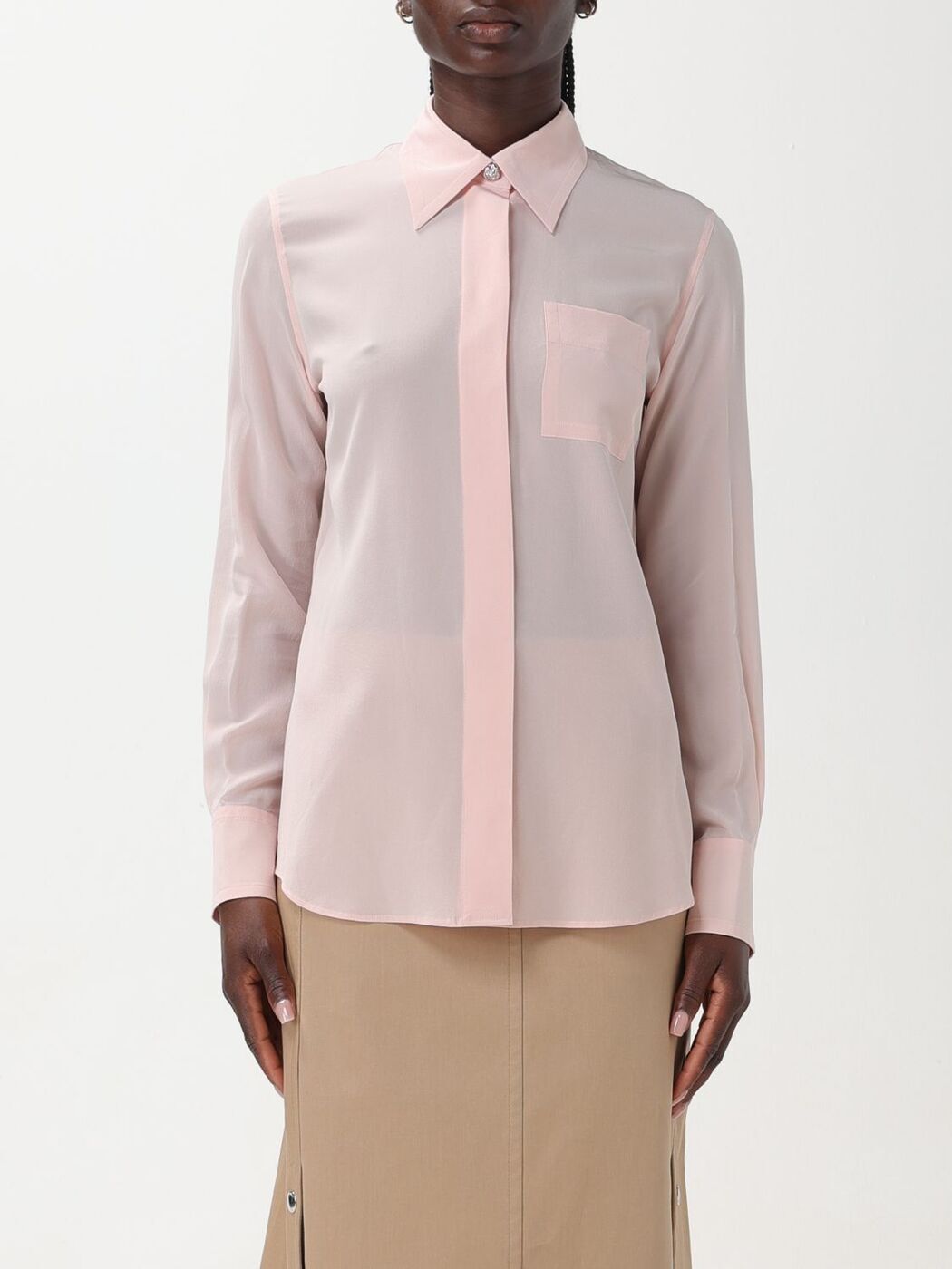 ݥ4!! Х LANVIN  ǥ ԥ Shirts RWSI01095735P24 Pink  ...