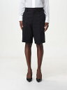 【本日ポイント4倍!!】 ランバン LANVIN デニムショーツ ショーツ レディース ブラック Denim shorts RMTR00385793P24 Black 関税 送料無料 ラッピング無料 2024SS gi