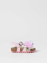 モナリザ MONNALISA バレエシューズ シューズ ガールズ ピンク Ballet flats 8CC0023745 Pink 関税 送料無料 ラッピング無料 2024SS gi