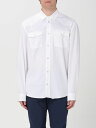 【三連休限定1000円OFF】 ドンダップ DONDUP シャツ メンズ ホワイト Shirts UC300RCS0103UPTD White 関税 送料無料 ラッピング無料 2024SS gi