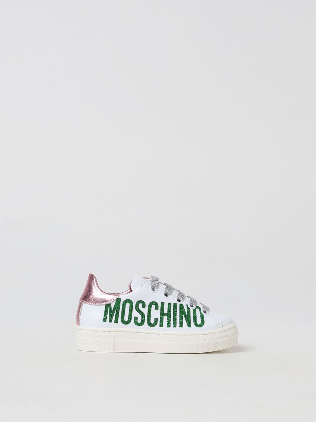 楽天BRANDSHOP・クラージュ楽天市場店【土日限定クーポン配布中！】 MOSCHINO BABY モスキーノ ベビー ホワイト White スニーカー ガールズ 春夏2024 77429 【関税・送料無料】【ラッピング無料】 gi