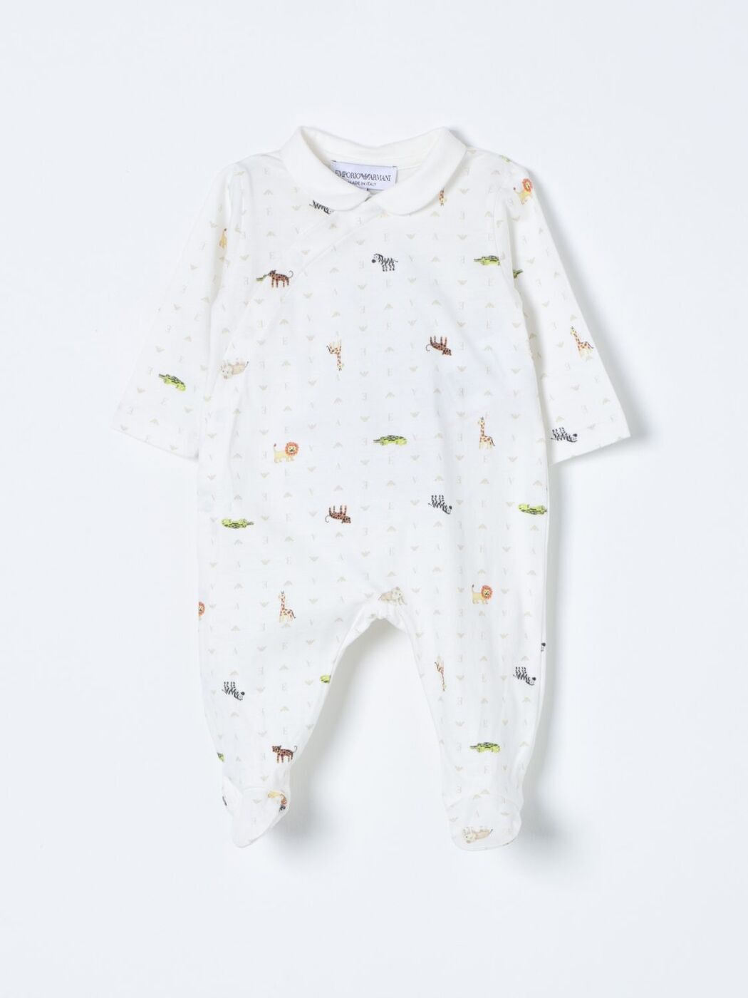 【楽天スーパーSALE!!30000円以上2000円OFFクーポン対象】 EMPORIO ARMANI KIDS エンポリオ・アルマーニキッズ ホワイト White ベビーウェア ベビーユニセックス 春夏2024 3DDD08NJ0BZ 【関税・送料無料】【ラッピング無料】 gi