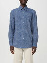 【三連休限定1000円OFF】 ボス BOSS シャツ メンズ Shirts 50513462 Blue 1 関税 送料無料 ラッピング無料 2024SS gi