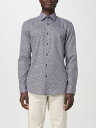 【三連休限定1000円OFF】 ボス BOSS シャツ メンズ ブルー Shirts 50512856 Blue 関税 送料無料 ラッピング無料 2024SS gi