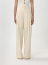ボッテガ ヴェネタ BOTTEGA VENETA ズボン パンツ レディース Trousers 771675V3YS0 Yellow Cream 関税 送料無料 ラッピング無料 2024SS gi