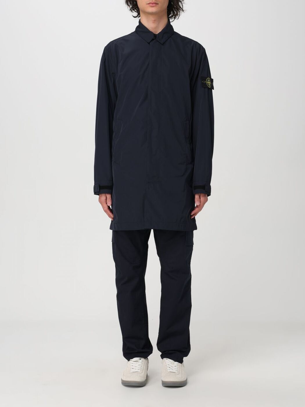 STONE ISLAND ストーン アイランド ブルー Blue コート メンズ 春夏2024 70526 【関税・送料無料】【ラッピング無料】 gi