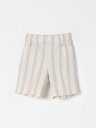 ラ ストゥペンデリア LA STUPENDERIA ショートパンツ パンツ ショーツ ボーイズ ベージュ Shorts TJBR71 Beige 関税 送料無料 ラッピング無料 2024SS gi