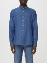 【三連休限定1000円OFF】 クロスシー XC シャツ メンズ ブルー Shirts LP64B438-DEM26 Denim 関税 送料無料 ラッピング無料 2024SS gi