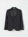 ドルチェ&ガッバーナ DOLCE&GABBANA ボンバージャケット ジャケット ボーイズ ブラック Bomber jackets L41J46FUBBG Black 関税 送料無料 ラッピング無料 2024SS gi