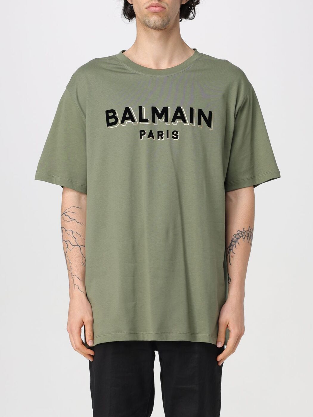 ڳŷѡSALE!!50000߰ʾ3000OFFݥоݡ BALMAIN Хޥ ꡼ Green T  ղ2024 CH0EG010BB99 ڴǡ̵ۡڥåԥ̵ gi