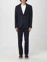 【最大10,000円OFFクーポン!!】 マニュエル・リッツ MANUEL RITZ フォーマル スーツ メンズ ブルー Formal Outfits 3632A3728LC243408 Blue 関税 送料無料 ラッピング無料 2024SS gi