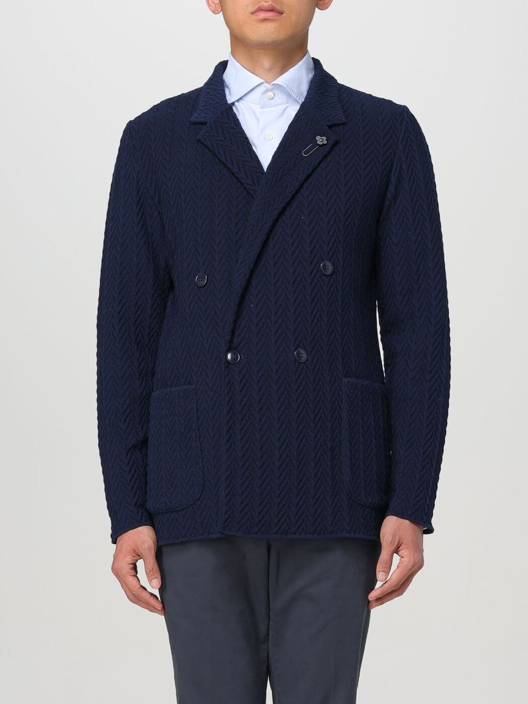 LARDINI ǥ ֥롼 Blue 㥱å  ղ2024 EQLJM87EQ62001 ڴǡ̵ۡڥåԥ̵ gi