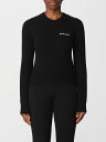 【本日ポイント4倍!!】 パーム エンジェルス PALM ANGELS セーター ニットウェア レディース ブラック Knitwear PWHE051F23KNI001 Black 関税 送料無料 ラッピング無料 2024AW gi