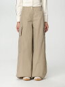 【本日ポイント4倍!!】 パーム エンジェルス PALM ANGELS ズボン パンツ レディース ベージュ Trousers PWCF009E23FAB001 Beige 関税 送料無料 ラッピング無料 2024AW gi