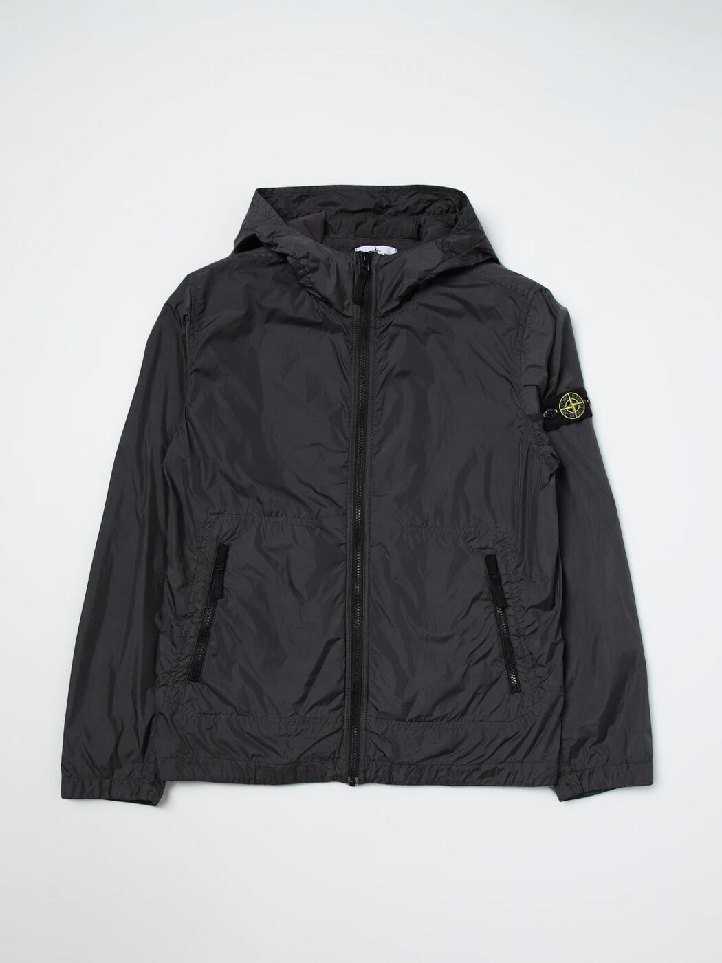 【毎月1日はエントリーでポイント3倍！】 STONE ISLAND JUNIOR ストーン アイランド グレー Grey ジャ..