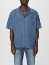 【三連休限定1000円OFF】 バレンチノ VALENTINO シャツ メンズ ブルー Shirts 5V3DB03BAA3 Blue 関税 送料無料 ラッピング無料 2025AW gi
