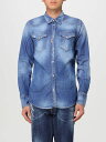 【三連休限定1000円OFF】 ディースクエアード DSQUARED2 シャツ メンズ ブルー Shirts S74DM0846S30341 Blue 関税 送料無料 ラッピング無料 2025AW gi