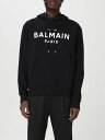 【三連休限定1000円OFF】 バルマン BALMAIN スウェットシャツ トレーナー メンズ ブラック Sweatshirts DH1JR002BB65 Black 関税 送料無料 ラッピング無料 2025SS gi