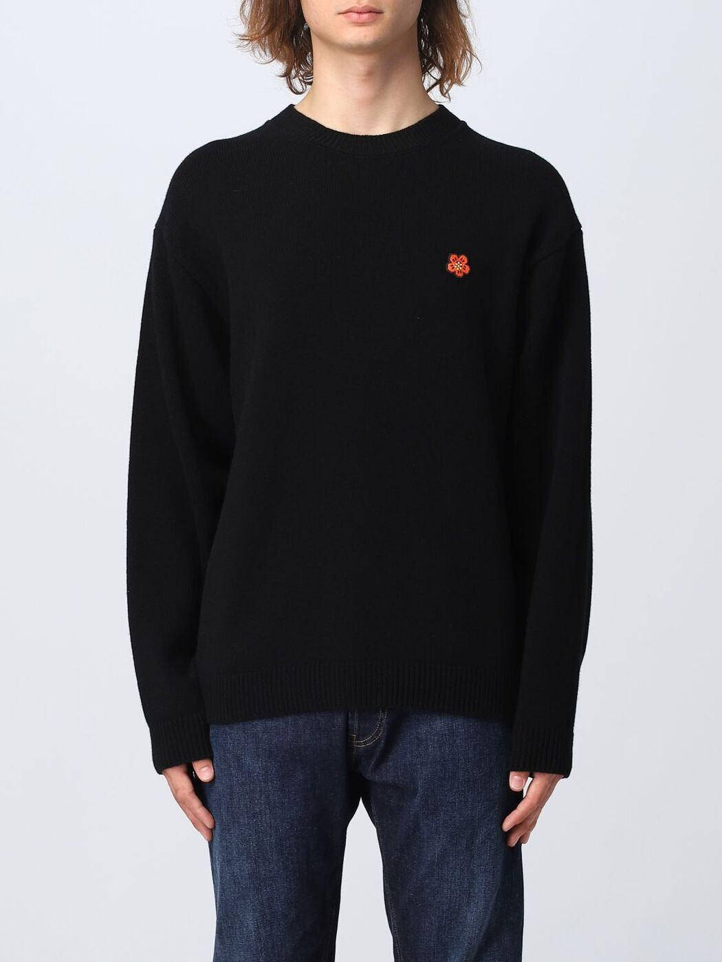 󥾡 KENZO  ˥åȥ  ֥å Knitwear FD65PU4193LC Black  ̵ ...
